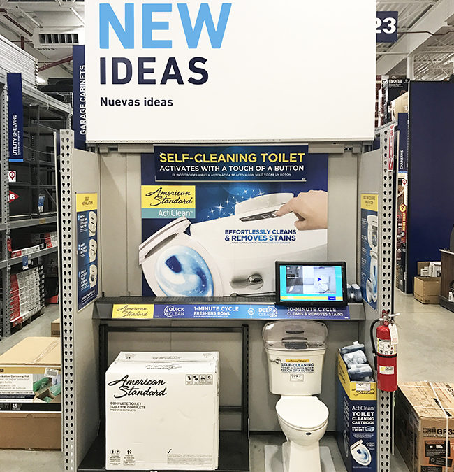 American Standard ActiClean System – Featured at Lowe’s